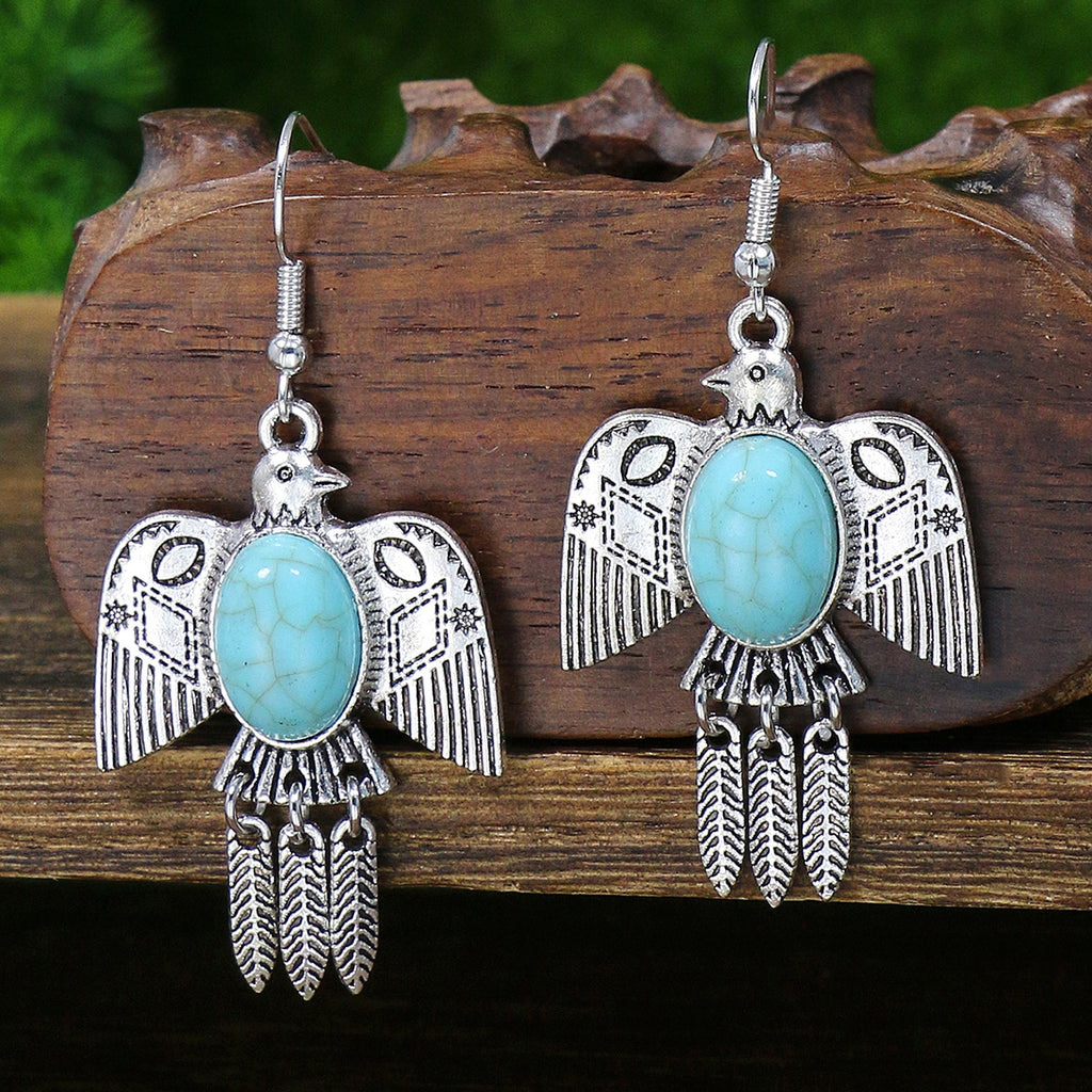 Women's Bohemian Geometric Alloy Retro Temperament Earrings