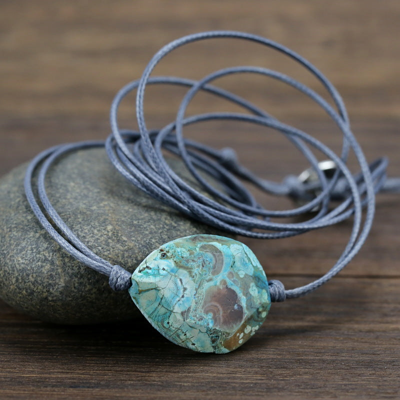 Unisex Vintage Ocean Stone N Bracelet