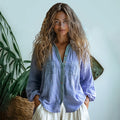 Women's Bohemian Long-sleeved Shirt