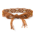 Retro Resort Bohemian Braided Belt