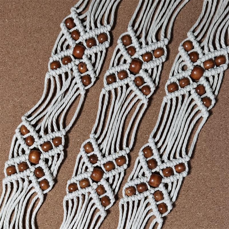 Vintage Resort Bohemian Braided Waist Cord