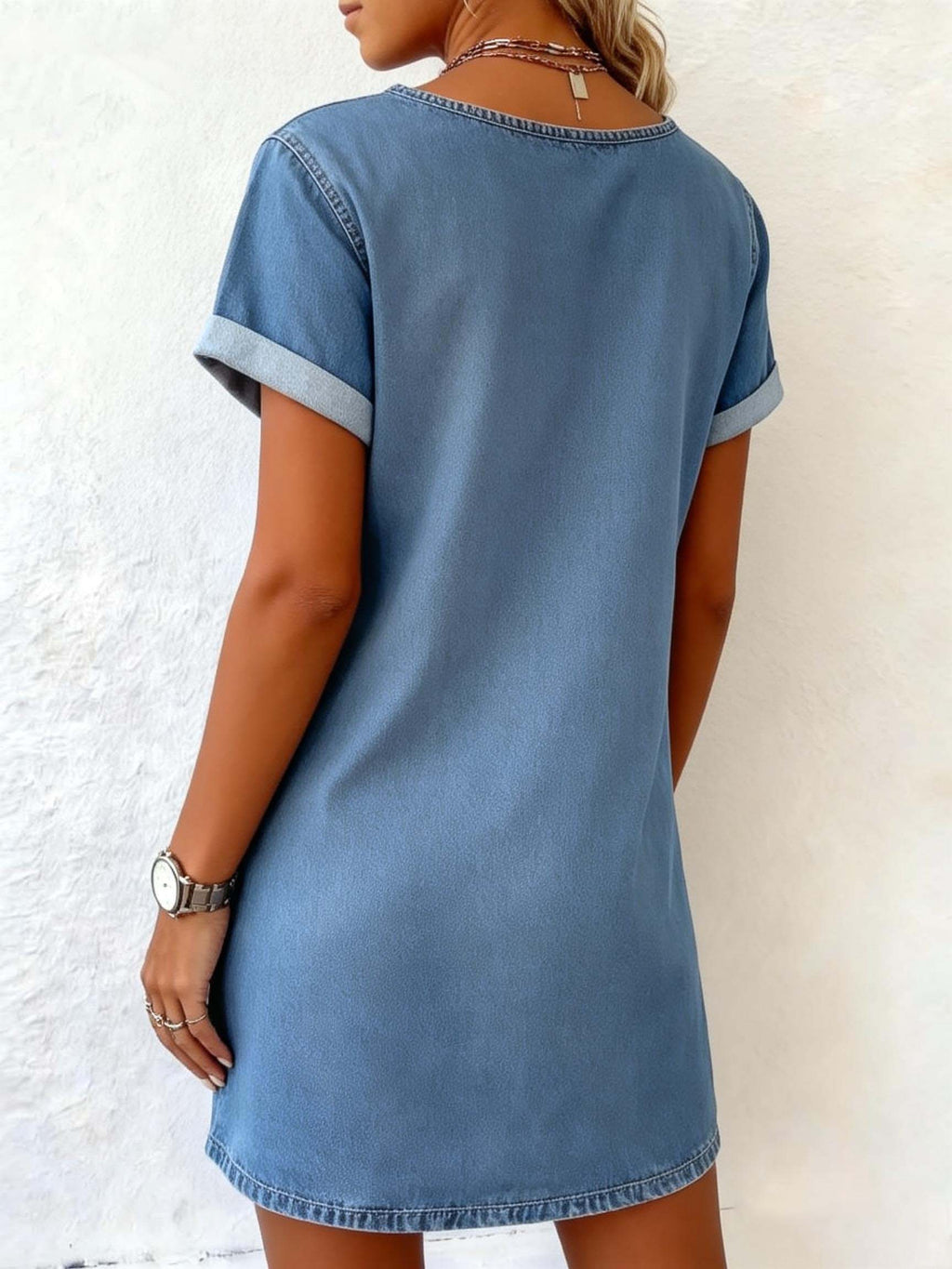 Women's Vintage Pocket Dress