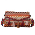 Ethnic Woven Bag Bohemian Tassel Bag