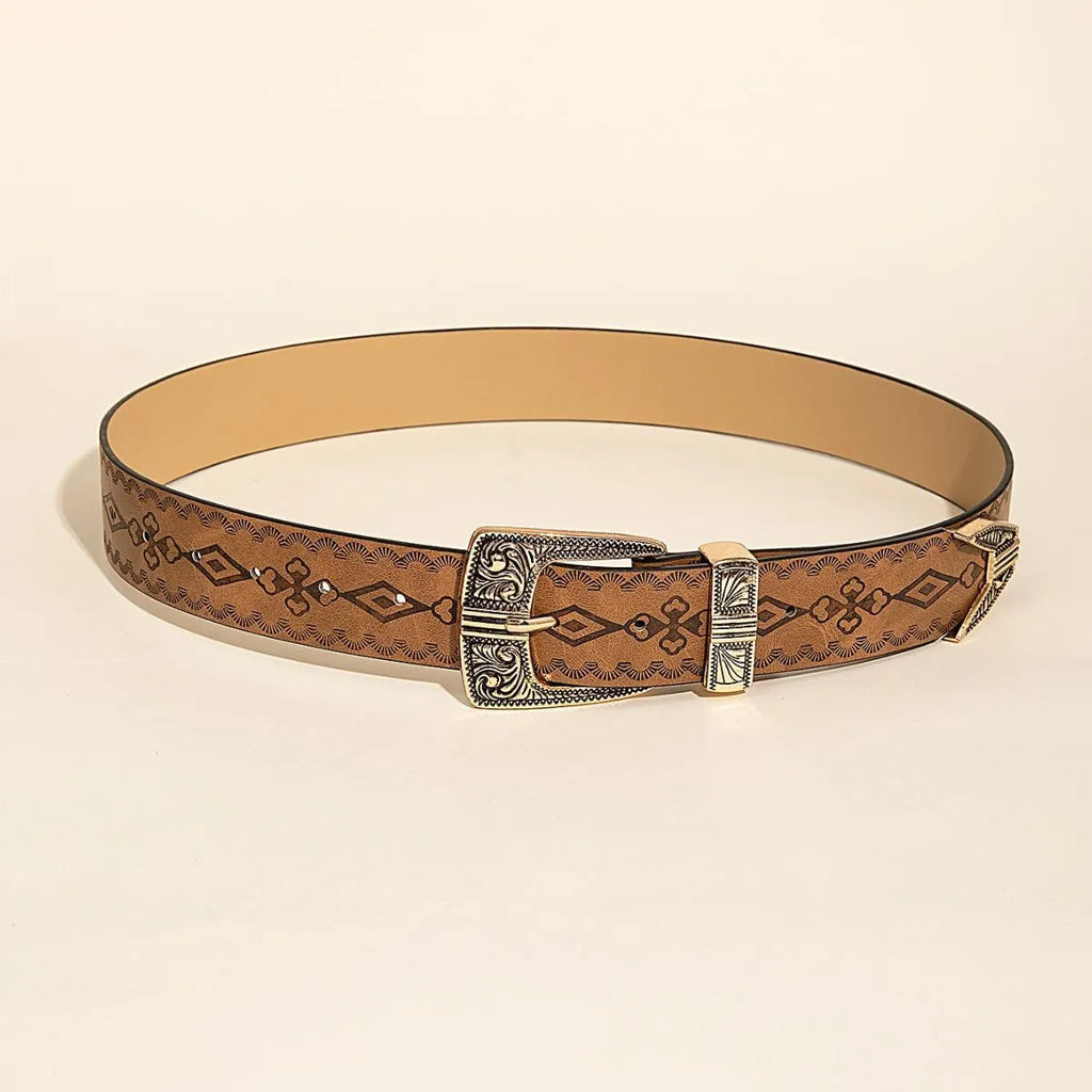 Retro Pattern Women's Belt